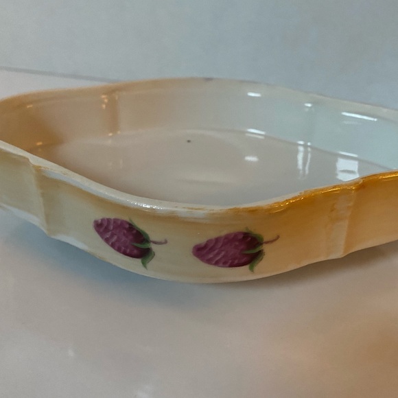 Thames Vintage Fruit Themed Covered Trinket Dish - Picture 11 of 13